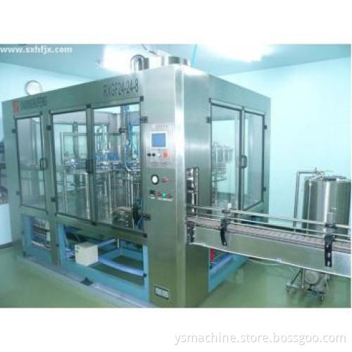 juice filling machine, hot drink filling machine